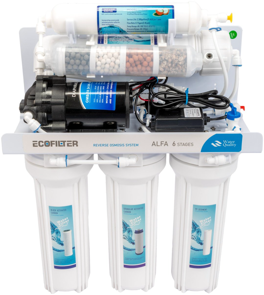 Фильтр ECOFILTER ALFA RO-75-E01C, степеней очистки: 6 купить,NaN
