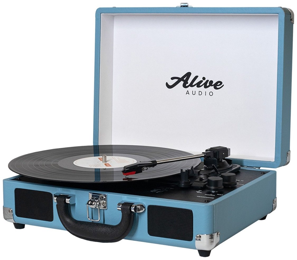 Виниловый проигрыватель ALIVE AUDIO GLAM Aqua - ForteMarket Виниловый проигрыватель ALIVE AUDIO GLAM Aqua купить,0