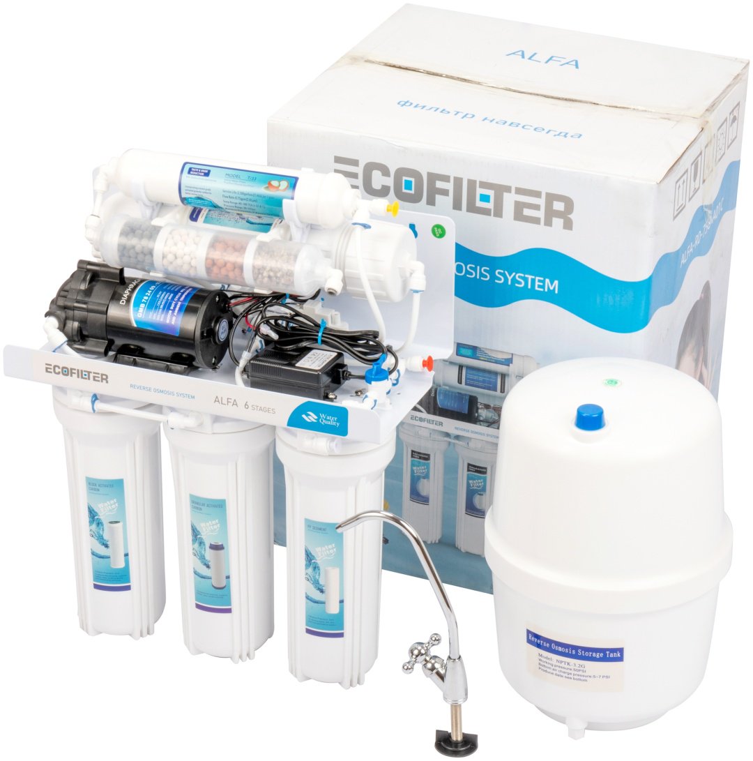 Фильтр ECOFILTER ALFA RO-75-E01C, степеней очистки: 6 - ForteMarket Фильтр ECOFILTER ALFA RO-75-E01C, степеней очистки: 6 купить,0