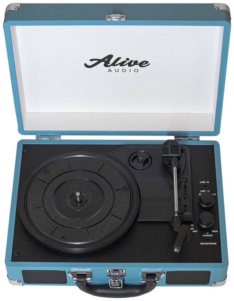 Виниловый проигрыватель ALIVE AUDIO GLAM Aqua - ForteMarket Виниловый проигрыватель ALIVE AUDIO GLAM Aqua купить,0