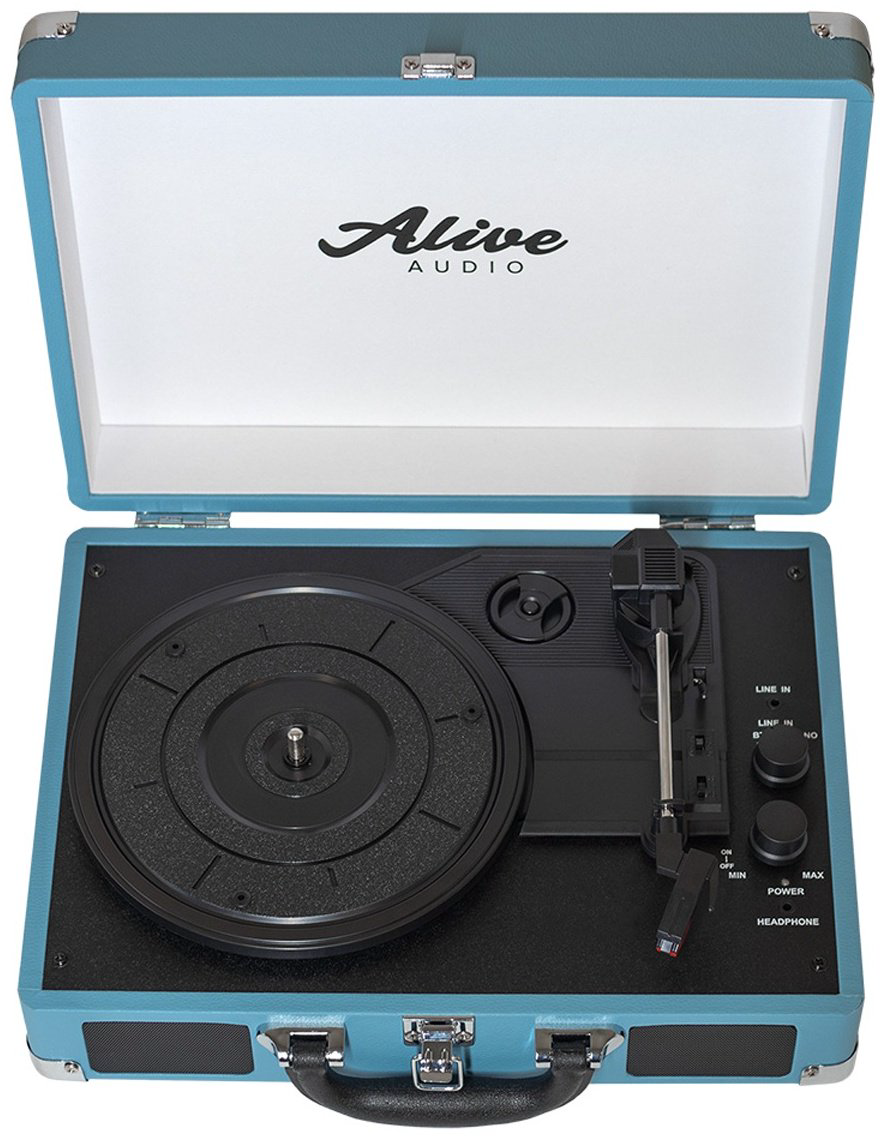 Виниловый проигрыватель ALIVE AUDIO GLAM Aqua купить,NaN