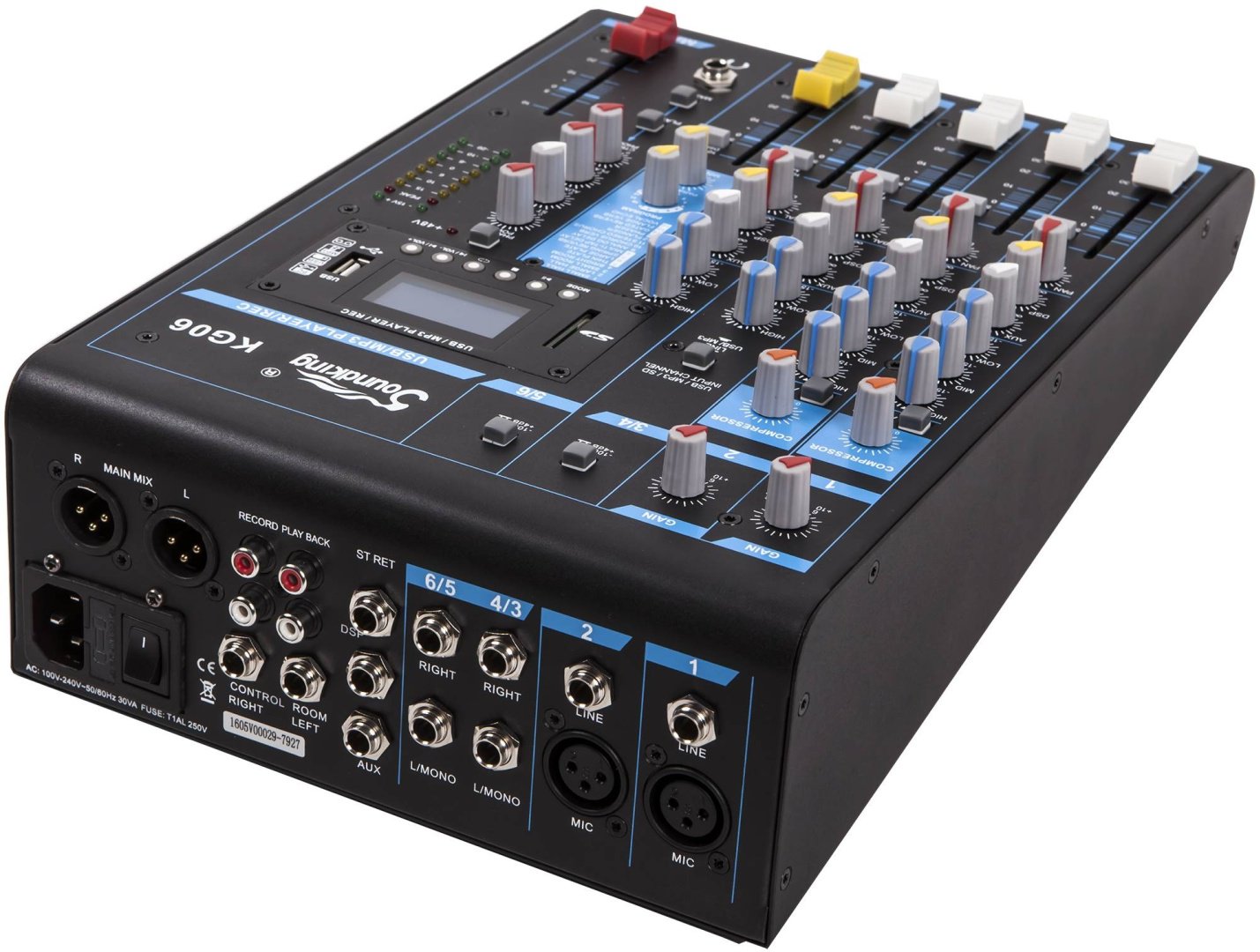 Микшерный пульт Soundking KG 6 - ForteMarket Микшерный пульт Soundking KG 6 купить,0