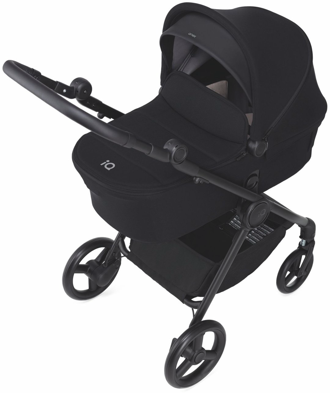 Коляска универсальная 3 в 1 Anex IQ, черный купить,392900