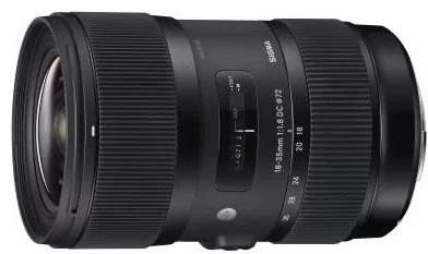 Объектив Sigma AF 18-35mm f/1.8 DC HSM Art Canon EF-S