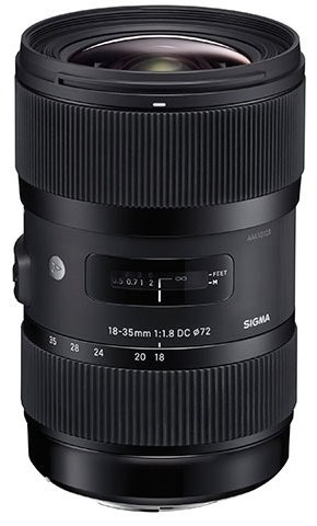 Объектив Sigma AF 18-35mm f/1.8 DC HSM Art Canon EF-S купить,NaN