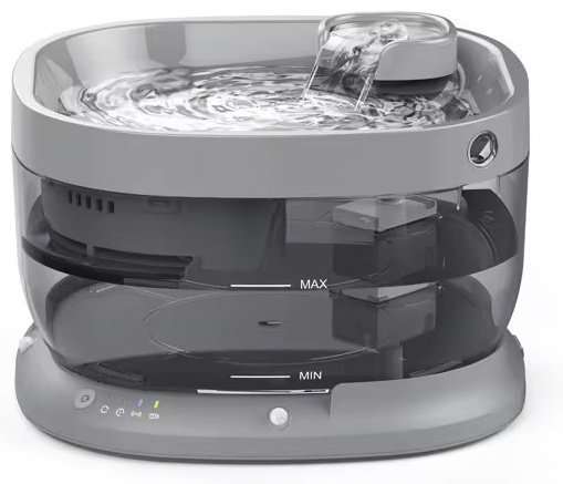 Автопоилка Quintessence PP-138 7000 мл серый