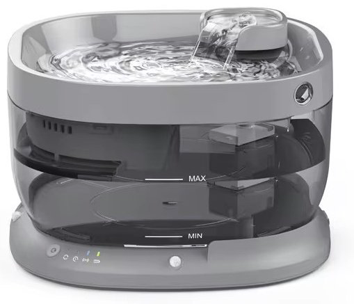 Автопоилка Quintessence PP-138 7000 мл серый купить,NaN
