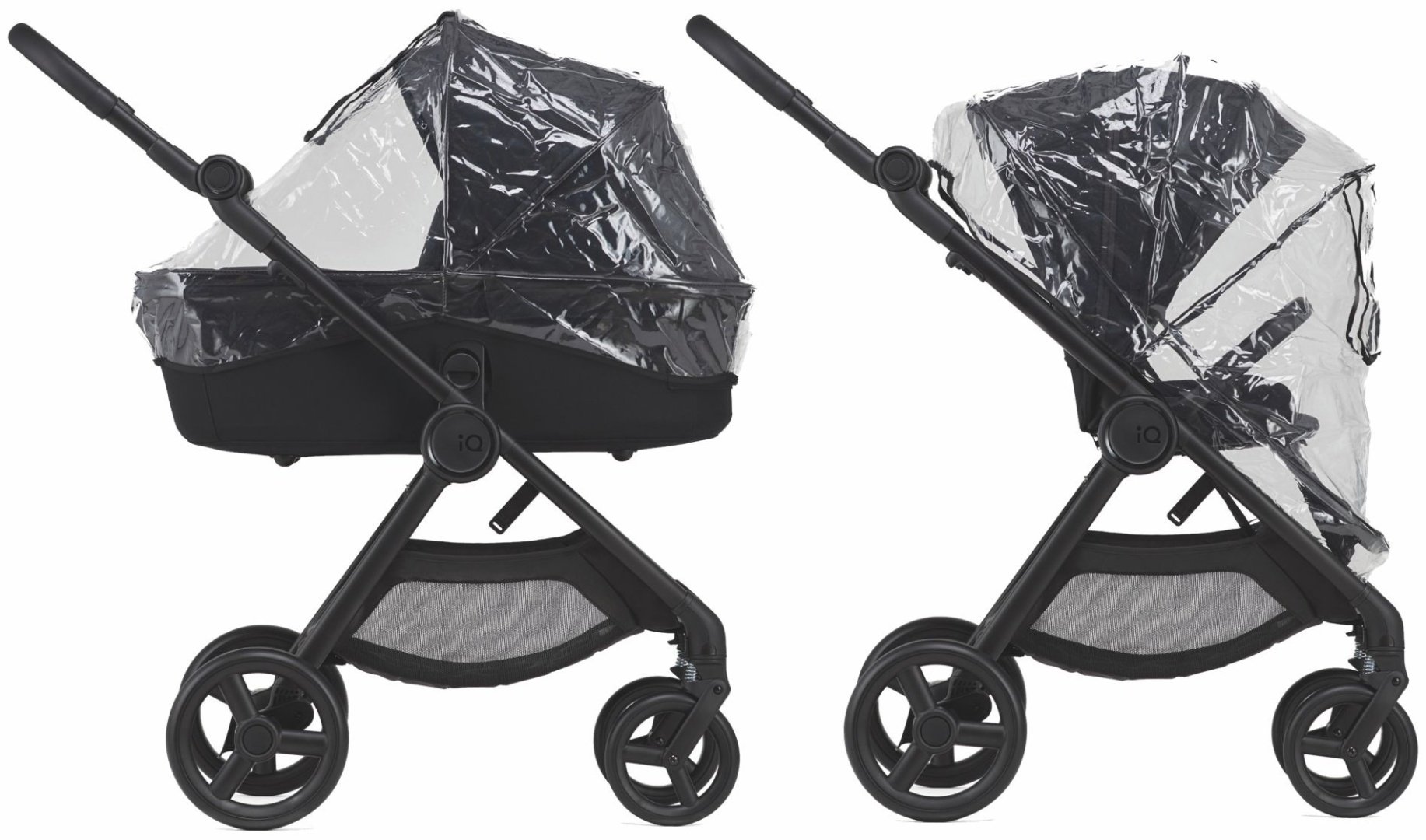 Коляска универсальная 3 в 1 Anex IQ, черный купить,392900