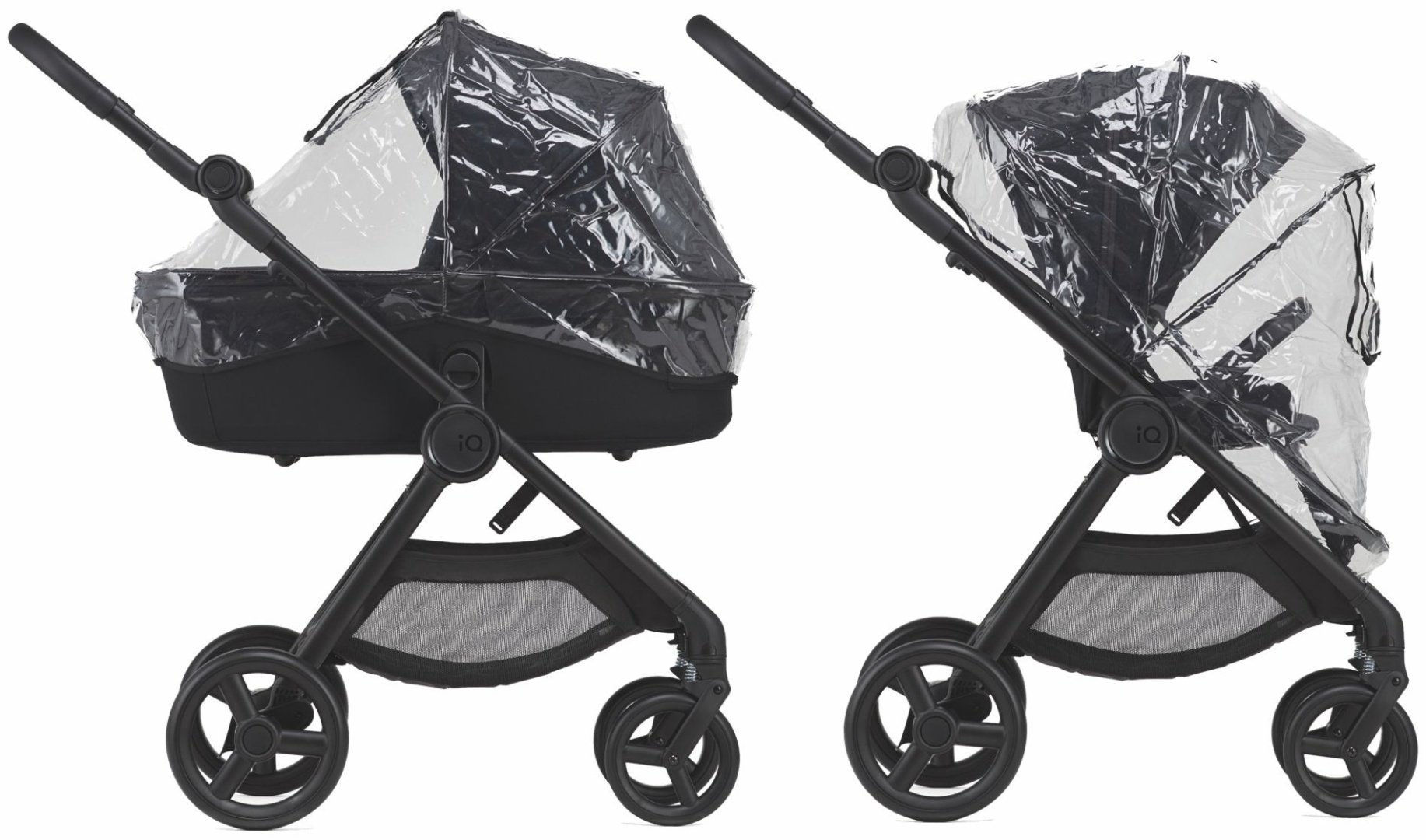 Коляска универсальная 3 в 1 Anex IQ, черный купить,392900