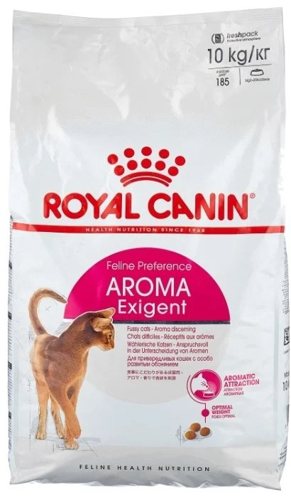 Корм Royal Canin Aroma Exigent для привередливых злаки, рыба 10 кг купить,NaN