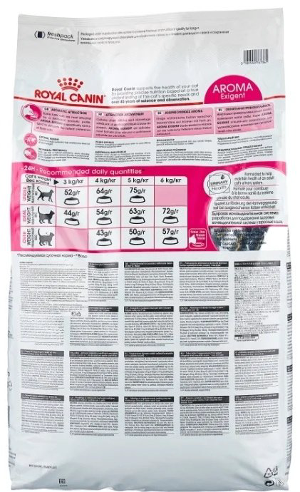 Корм Royal Canin Aroma Exigent для привередливых злаки, рыба 10 кг купить,NaN