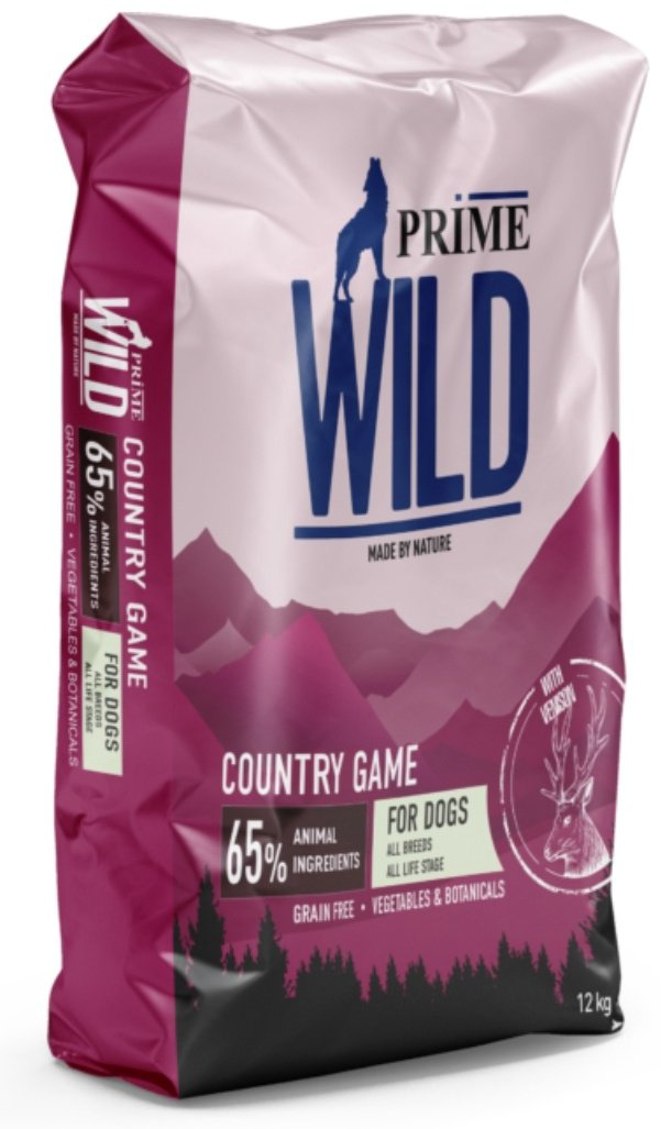Корм Prime Wild Country Game с олениной 12 кг купить,NaN