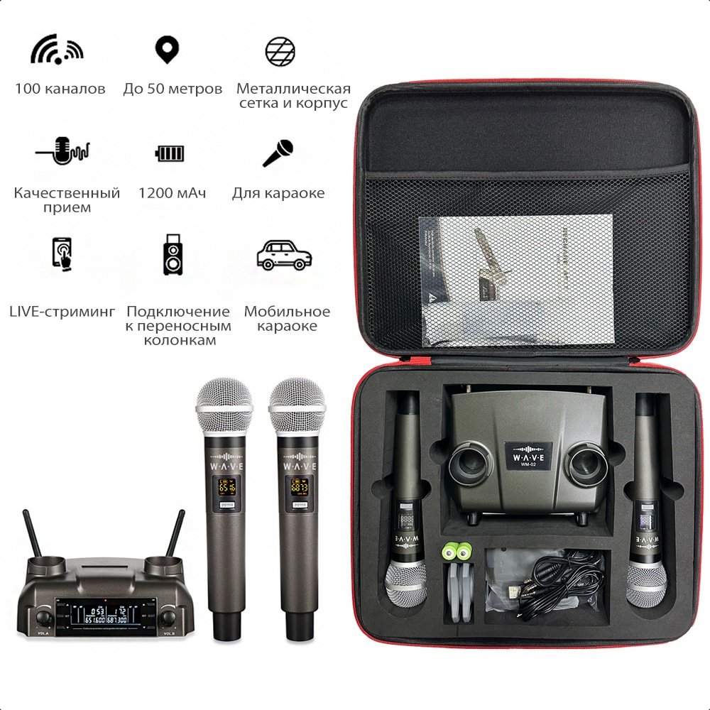Микрофон WAVE Technology WM-02_NEW купить,NaN