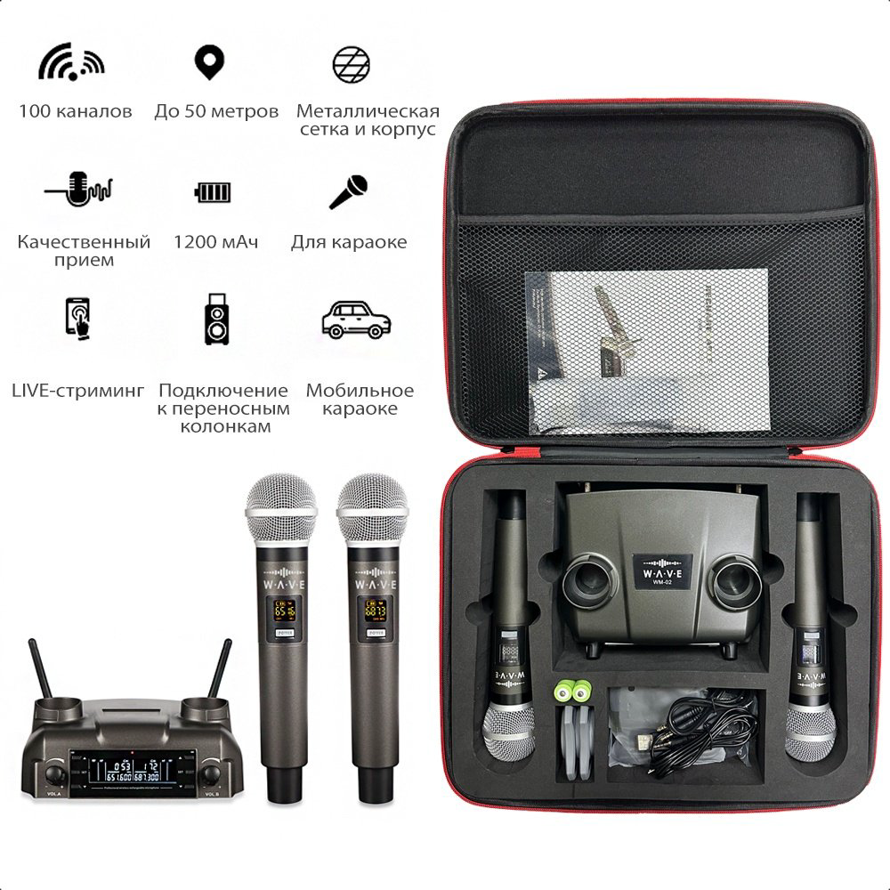 Микрофон WAVE Technology WM-02_NEW купить,NaN