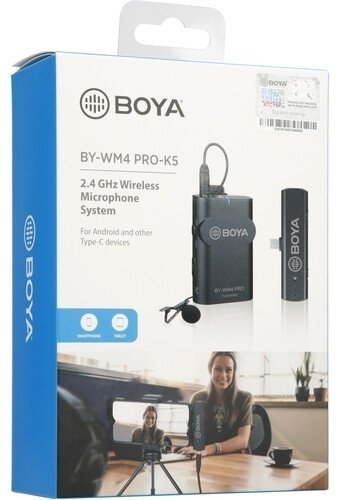 Boya BY-WM4 PRO-K5 черный купить,NaN