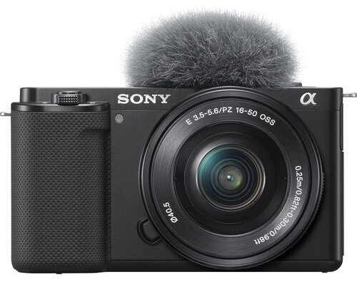 Фотокамера Sony ZV-E10 KIT 16-50mm чёрный купить,0