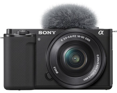 Фотокамера Sony ZV-E10 KIT 16-50mm чёрный купить,NaN