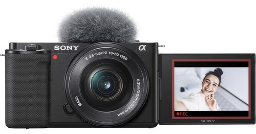 Фотокамера Sony ZV-E10 KIT 16-50mm чёрный купить,0