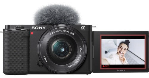 Фотокамера Sony ZV-E10 KIT 16-50mm чёрный купить,NaN