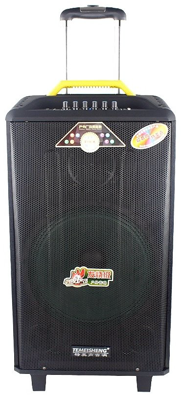 Портативная колонка TEMEISHENG QX1214 черный, желтый купить,NaN