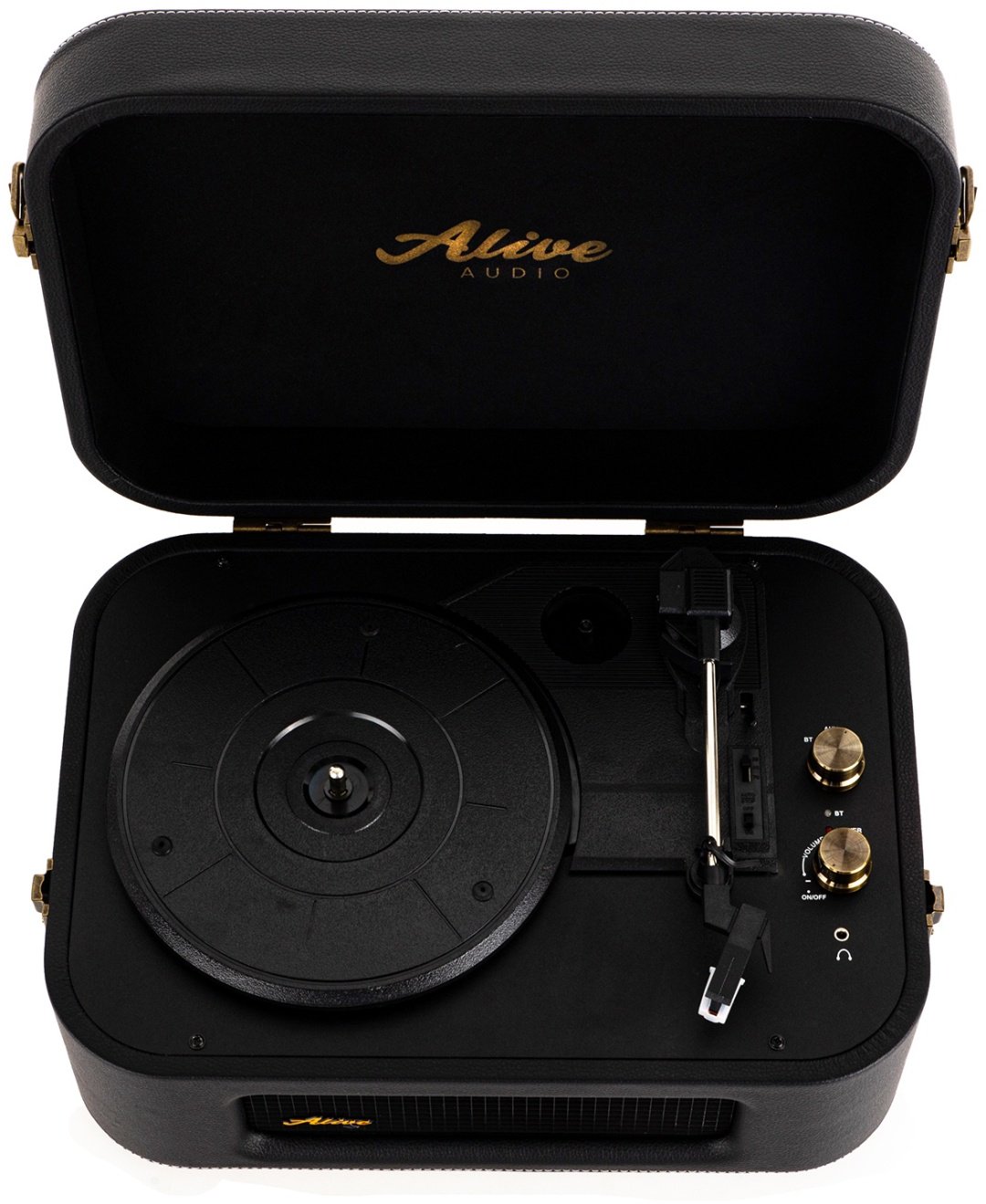 Виниловый проигрыватель ALIVE AUDIO STORIES Glam Noir черный - ForteMarket Виниловый проигрыватель ALIVE AUDIO STORIES Glam Noir черный купить,0
