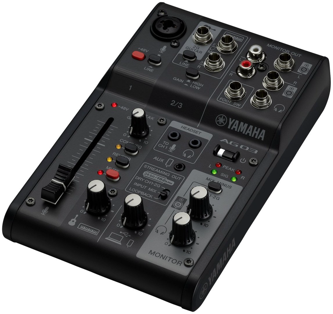 Микшерный пульт Yamaha AG03MK2 B купить,NaN