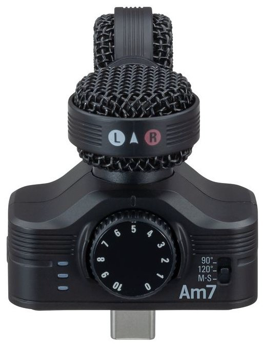 Микрофон Zoom Am7 черный купить,NaN