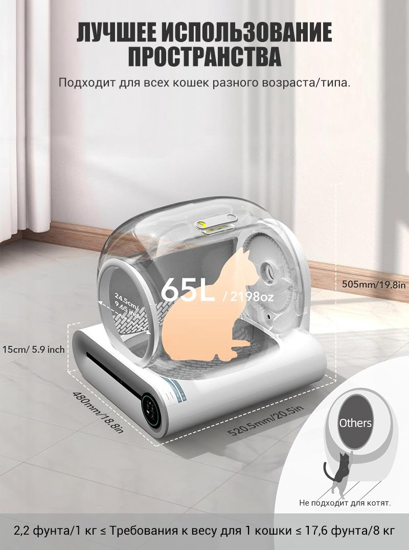 Kotkito туалет-домик белый купить,NaN