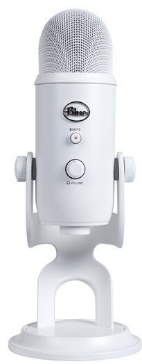 Микрофон Blue Yeti белый купить,NaN