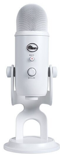 Микрофон Blue Yeti белый купить,NaN
