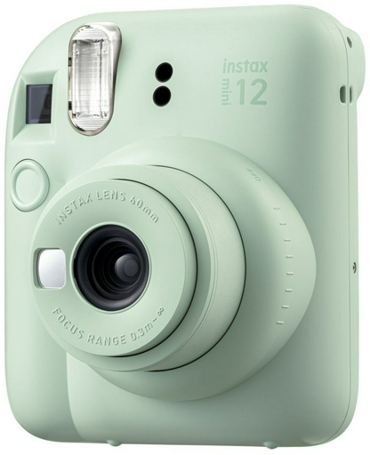 Фотокамера моментальной печати Fujifilm Instax Mini 12 + Instax Mini EU зеленый