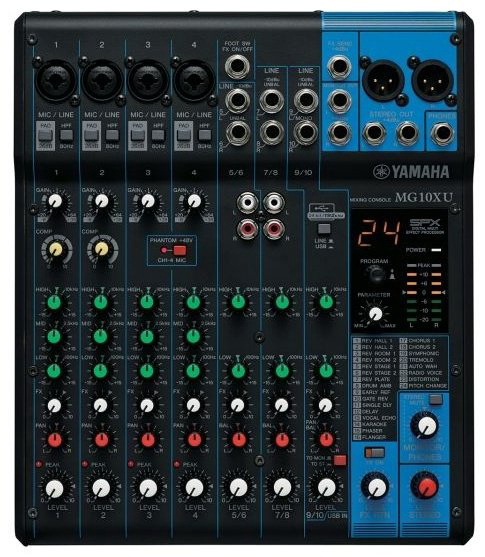 Микшерный пульт Yamaha MG10XU купить,NaN