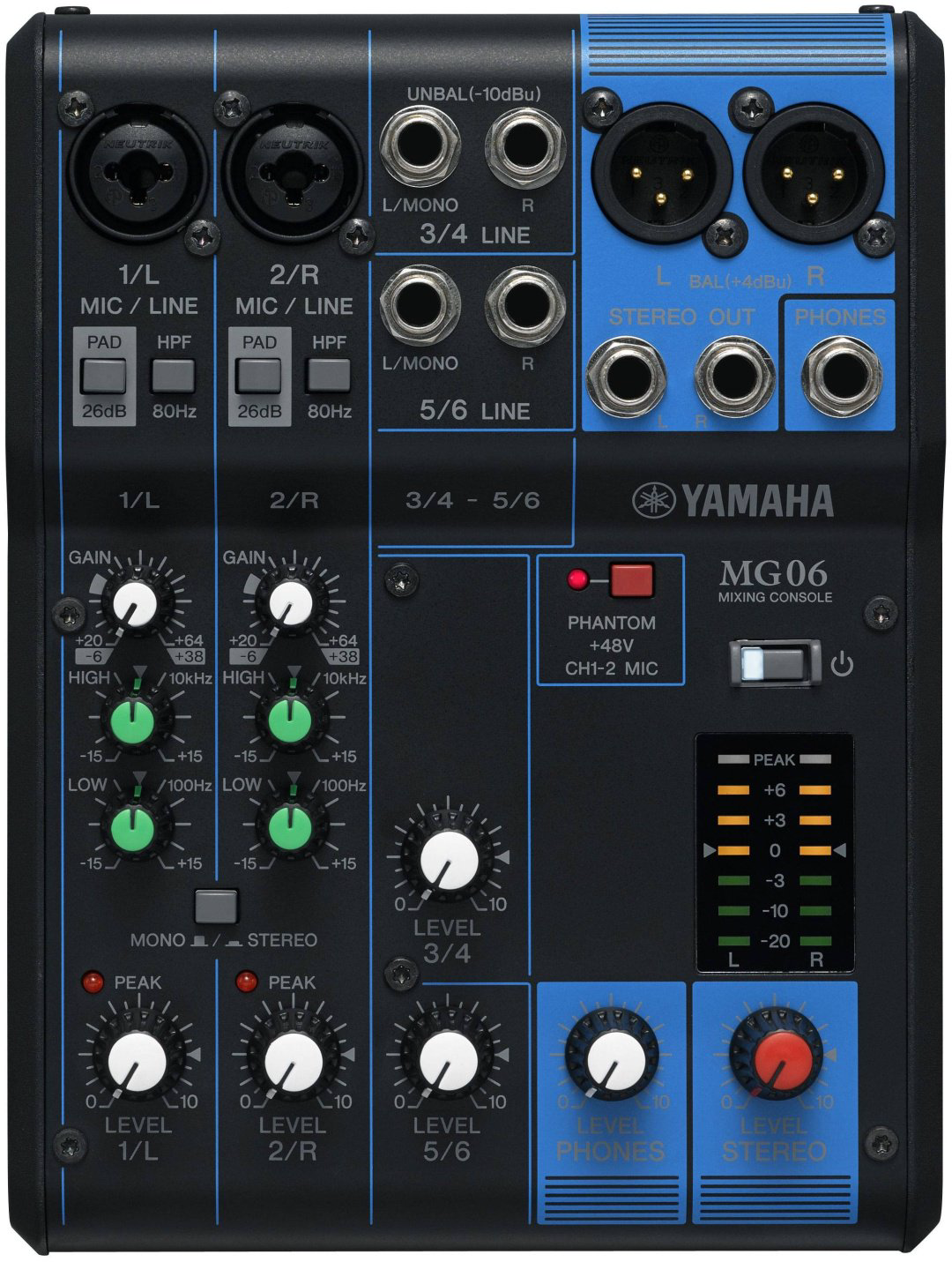 Микшерный пульт Yamaha MG06 купить,NaN