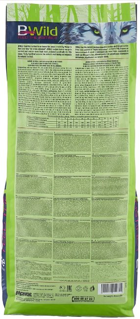 Корм Monge BWild Low Grain с мясом кабана для взрослых всех пород 12 кг купить,NaN