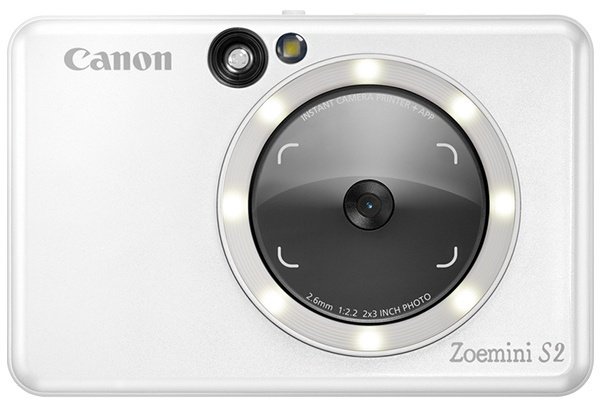 Фотокамера моментальной печати Canon Zoemini S2 белый