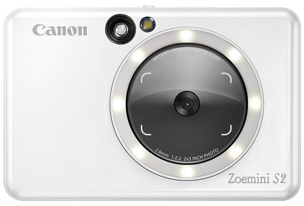 Фотокамера моментальной печати Canon Zoemini S2 белый