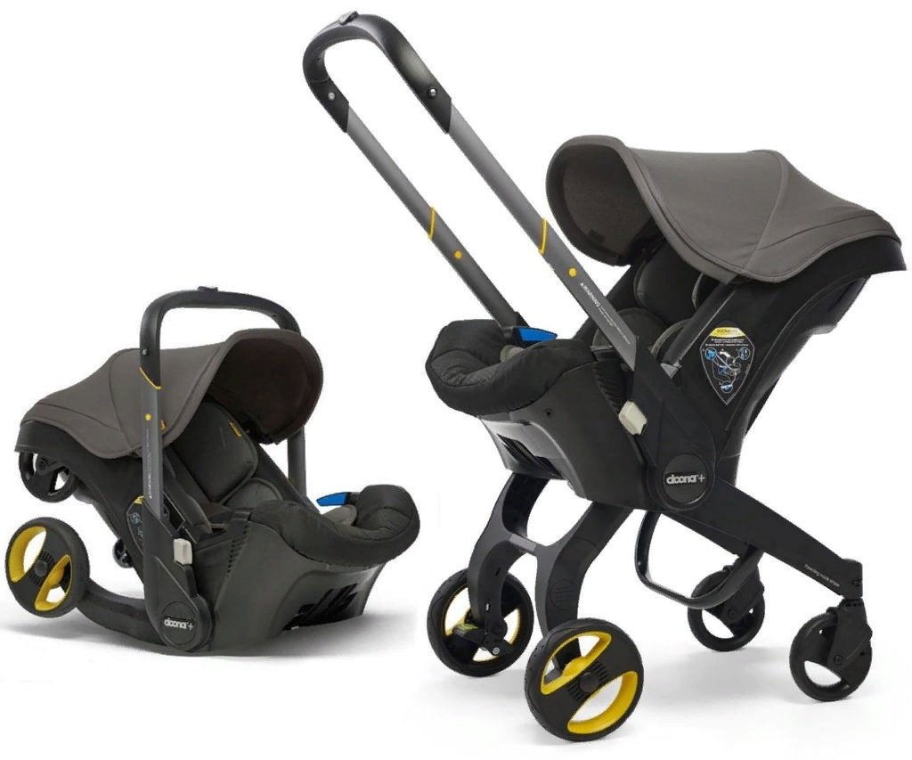 Коляска-автокресло Doona Simple Parenting, серый купить,NaN