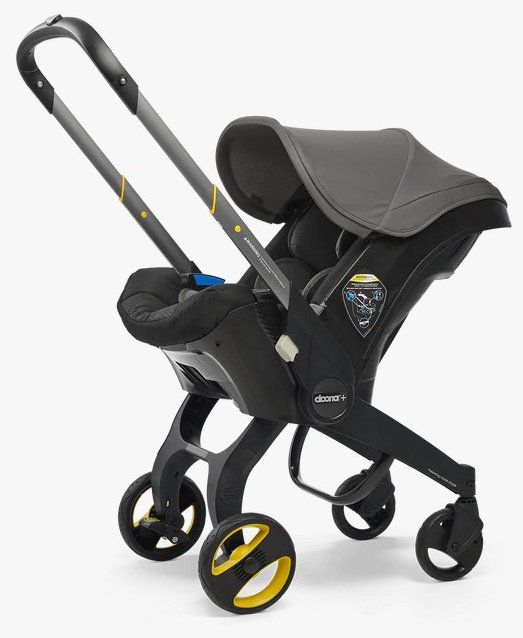 Коляска-автокресло Doona Simple Parenting, серый купить,NaN