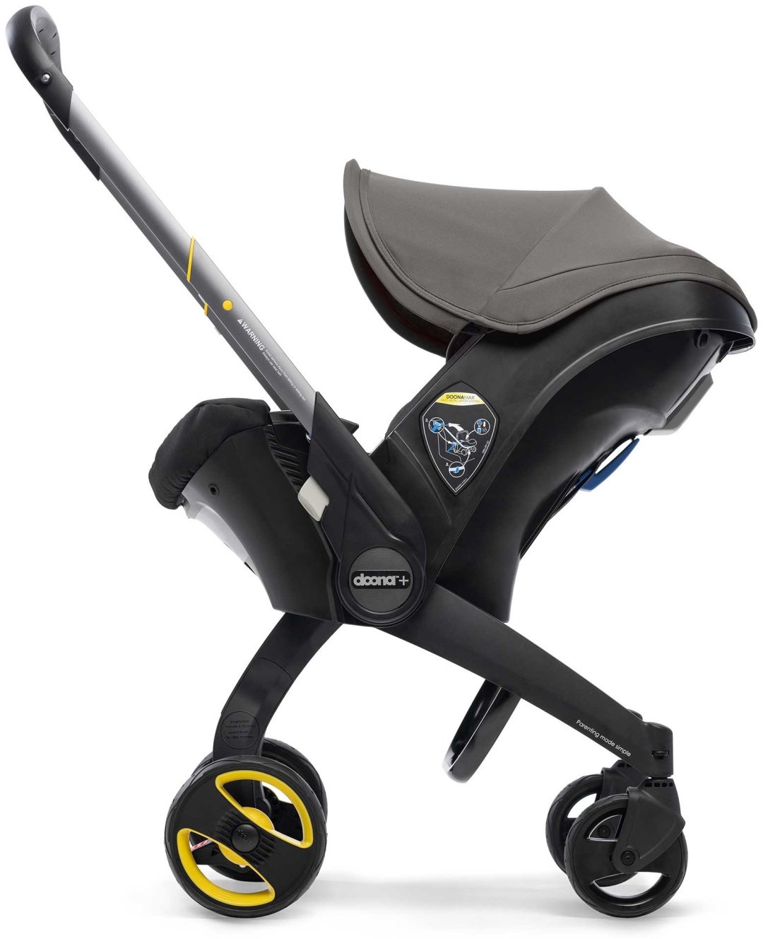 Коляска-автокресло Doona Simple Parenting, серый купить,0