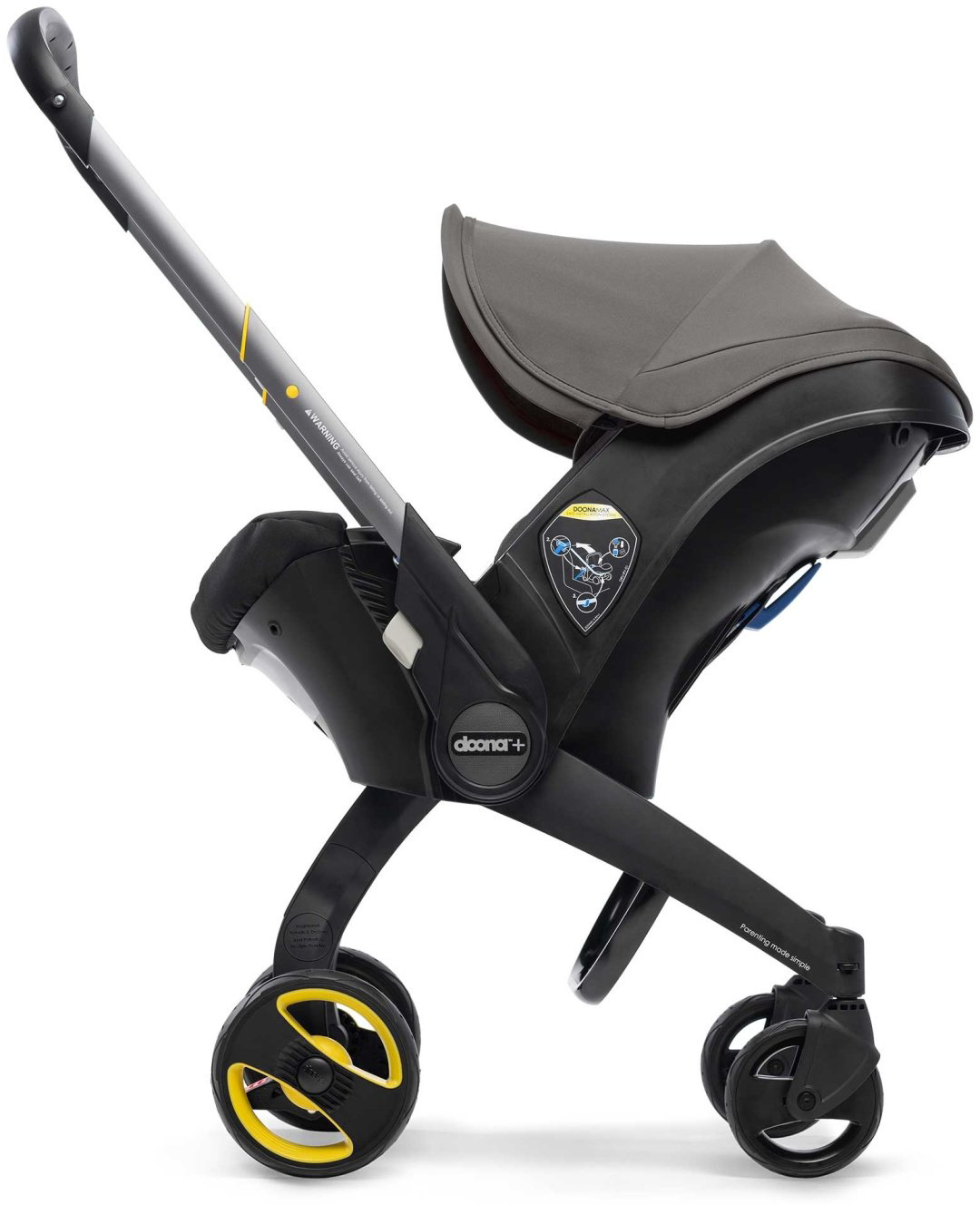Коляска-автокресло Doona Simple Parenting, серый купить,NaN