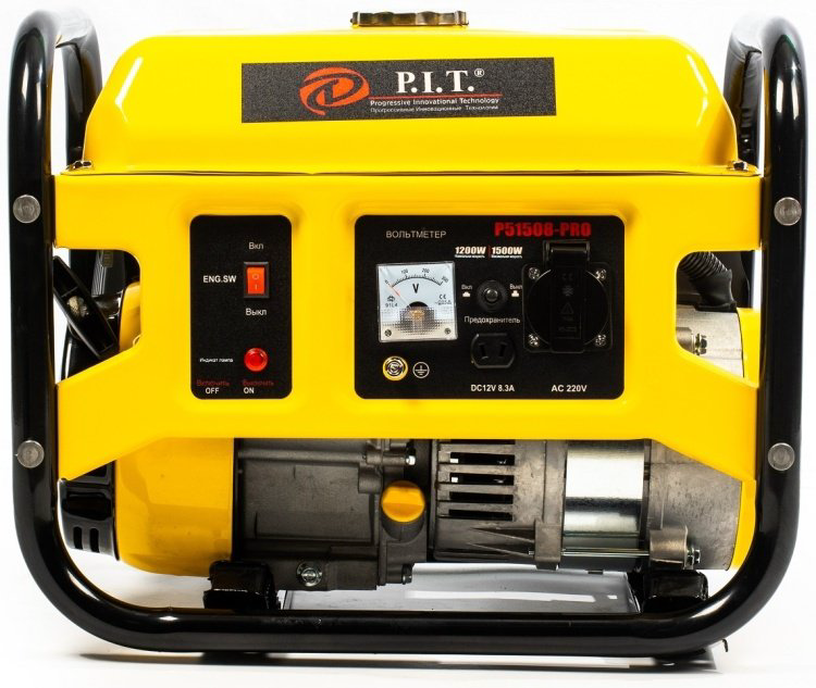 Электростанция бензиновая P.I.T. 1.2 кВт 1 (220 В), 51508 PRO купить,NaN
