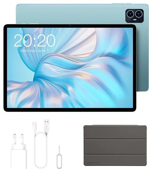 Планшет Teclast M50 &#43; чехол 10.1 дюйм 6 Гб/128 Гб синий купить,0