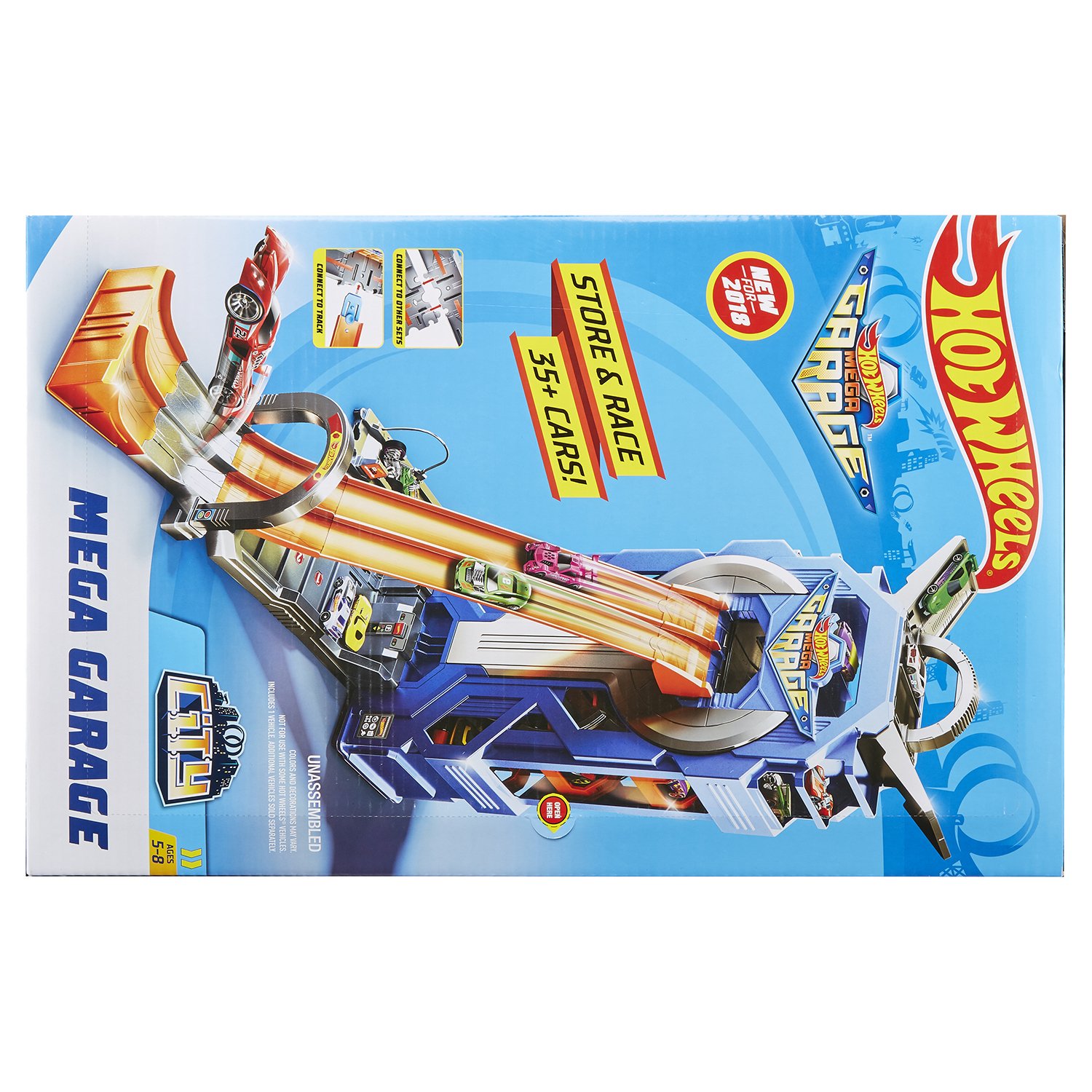 Игровой набор Hot Wheels City Мега Гараж купить,NaN