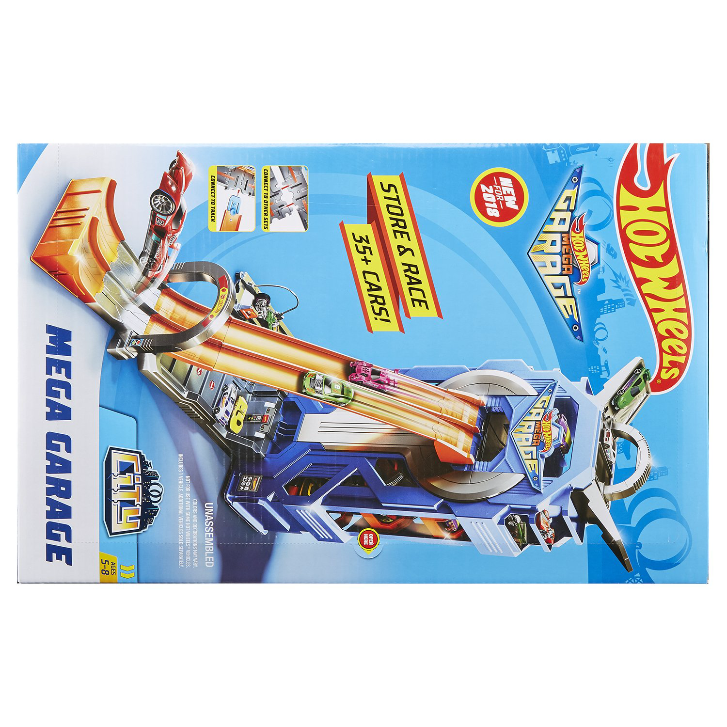 Игровой набор Hot Wheels City Мега Гараж купить,NaN