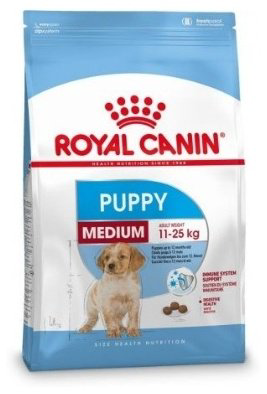 Корм Royal Canin Medium Puppy для щенков средних пород 15 кг купить,NaN