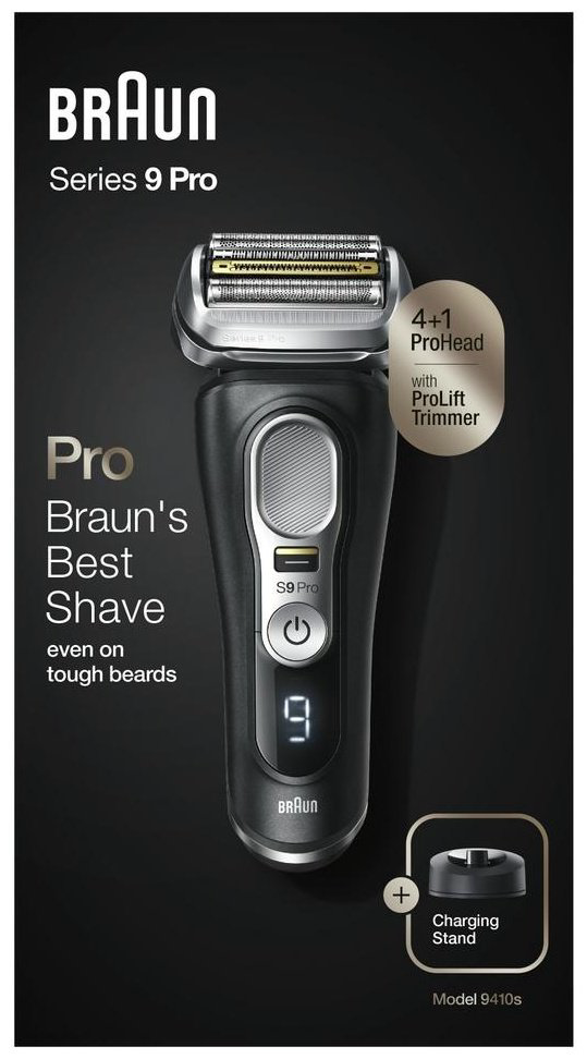 Электробритва Braun Series 9 Pro 9410s Wet &amp; Dry сеточная от аккумулятора купить,NaN