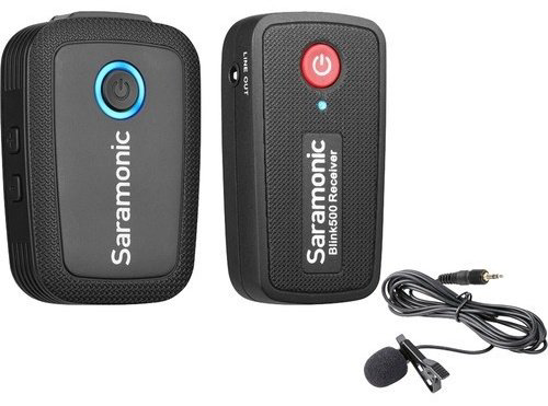 Микрофон Saramonic Blink 500 B1 черный купить,NaN