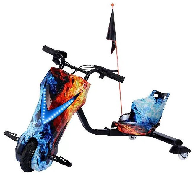 E-Scooter Drift car 36V голубой, оранжевый