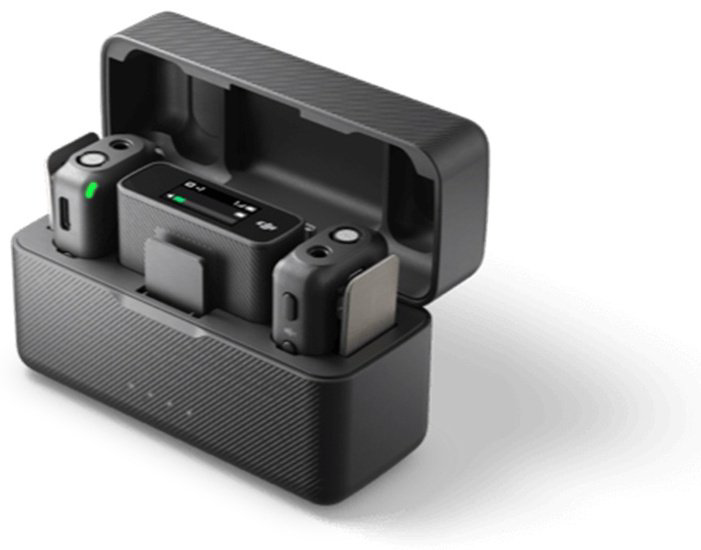 Радиоприемник DJI Mic (2TX + 1RX + Charging Case) купить,NaN