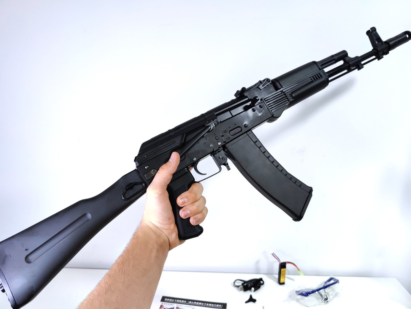 Автомат Орбизный Ак74 AK74MN, пластик, металл